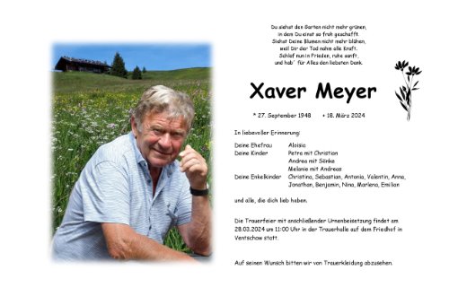 Xaver Meyer