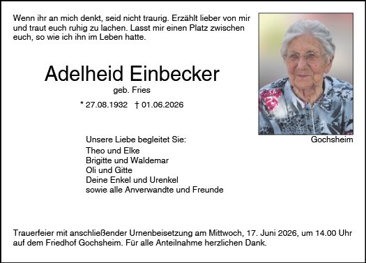 Adelheid Einbecker