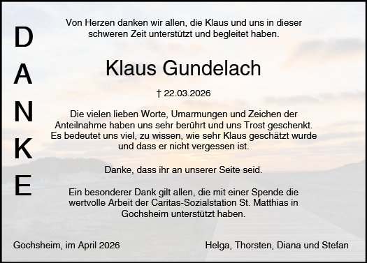 Klaus Gundelach