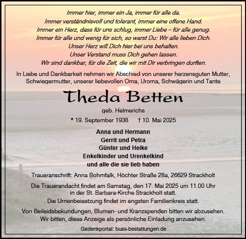 Theda Betten