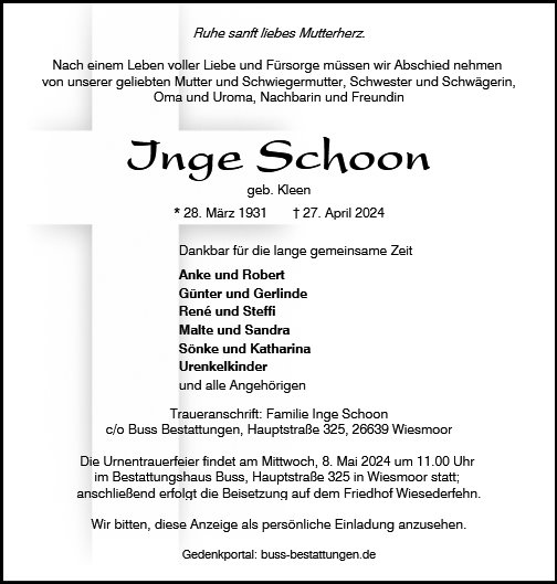 Inge Schoon