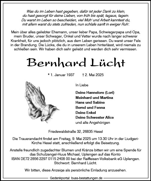 Bernhard Lücht
