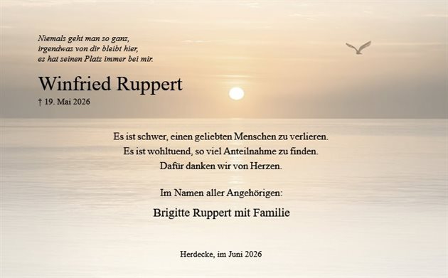 Winfried Ruppert