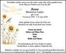 Anzeige