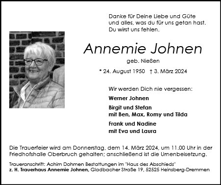 Annemie Johnen