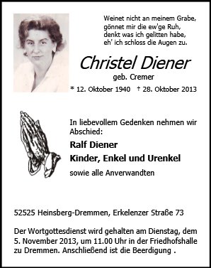 Christel Diener