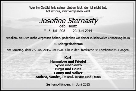 Josefine Sternasty