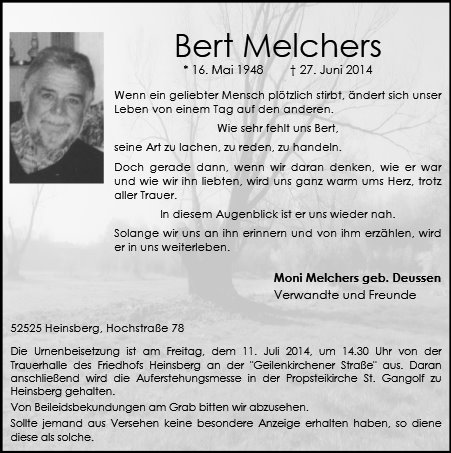 Bert Melchers