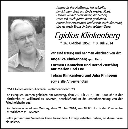 Egidius Klinkenberg