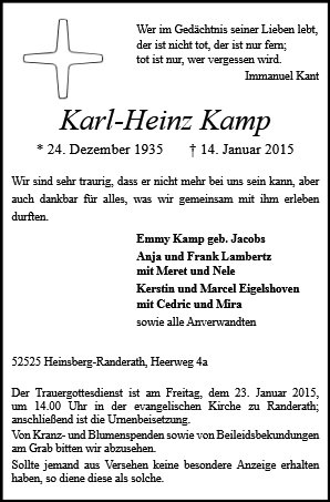 Karl-Heinz Kamp