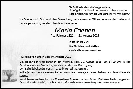 Maria Coenen