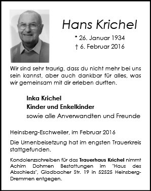 Hans Krichel