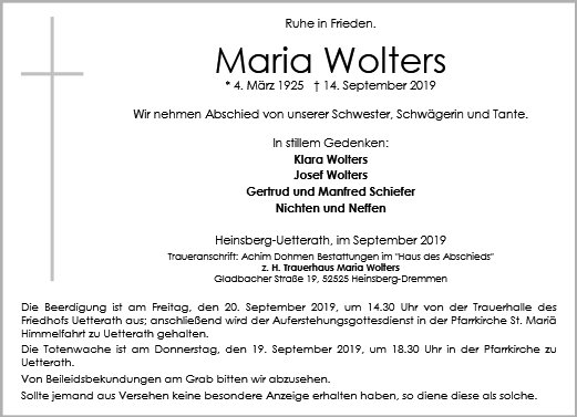 Maria Wolters