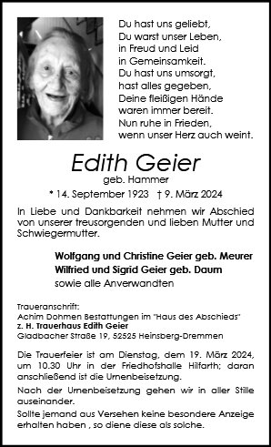 Edith Geier