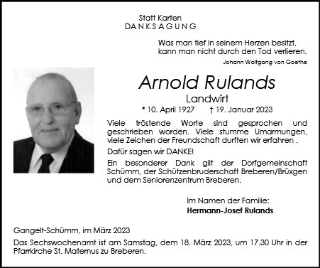 Arnold Rulands