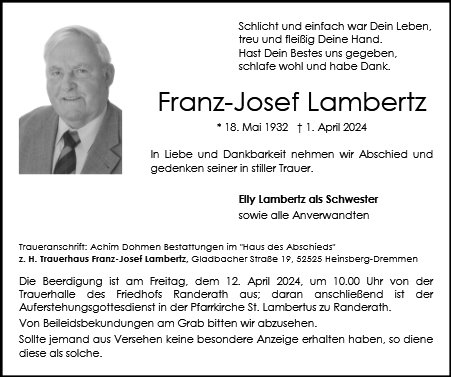 Franz-Josef Lambertz