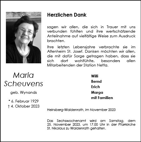 Maria Scheuvens