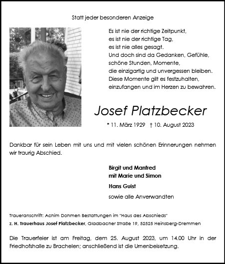 Josef Platzbecker