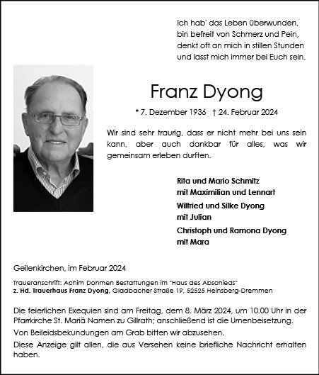 Franz Dyong