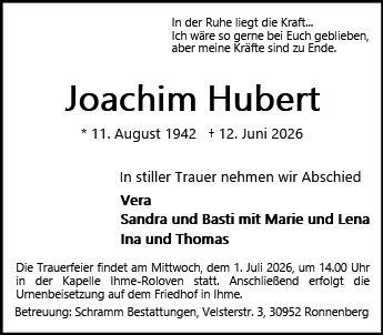 Joachim Hubert