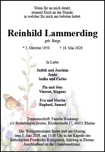 Reinhild Lammerding