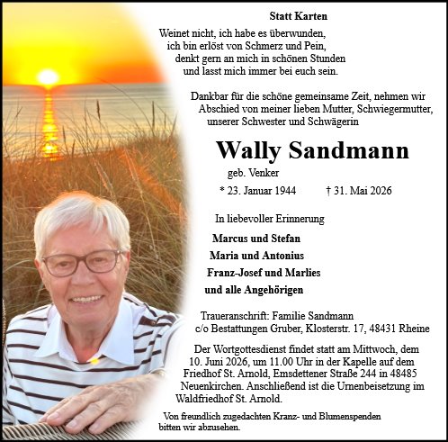 Wally Sandmann