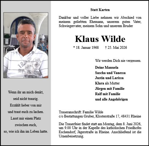 Klaus Wilde