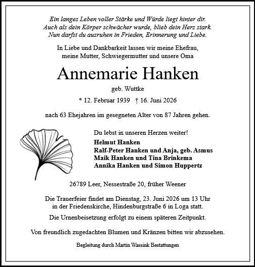 Annemarie Hanken