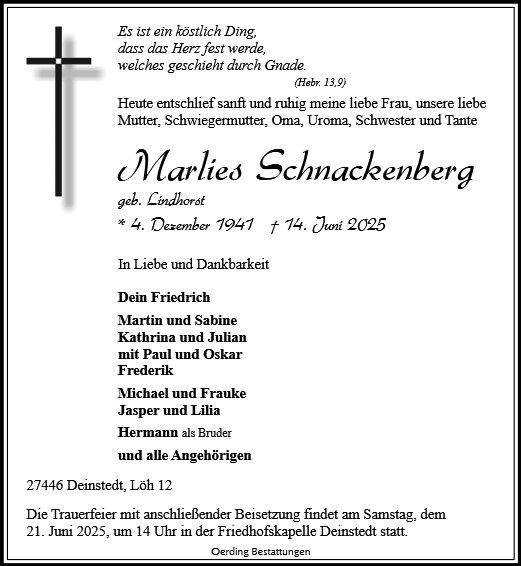 Marie-Luise Schnackenberg
