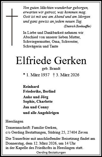 Elfriede Gerken