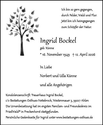 Ingrid Bockel