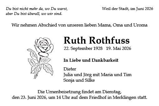 Ruth Rothfuss