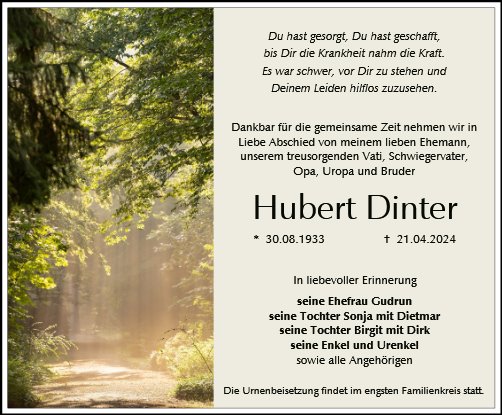 Hubert Dinter