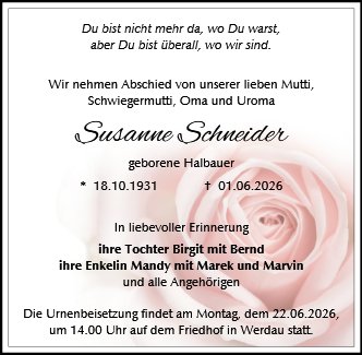 Susanne Schneider