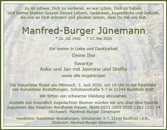 Manfred-Burger Jünemann