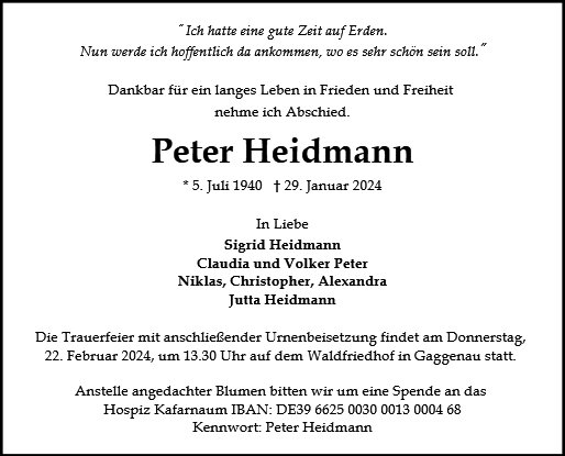 Klaus-Peter Heidmann