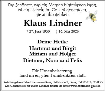 Klaus Lindner