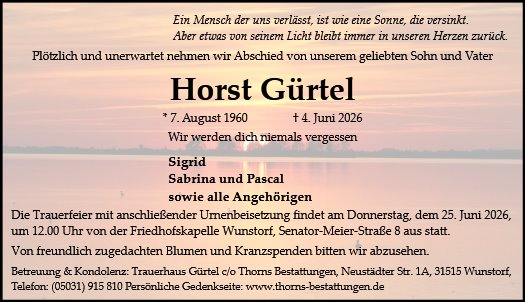Horst Gürtel