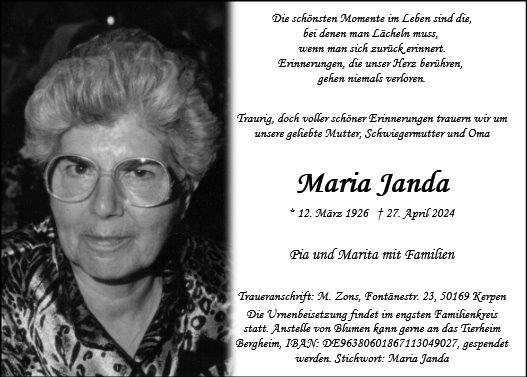 Maria Janda
