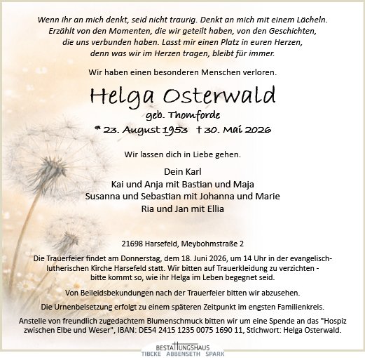 Helga Osterwald