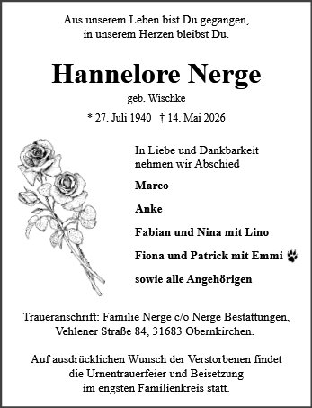 Hannelore Nerge