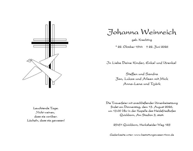 Johanna Weinreich