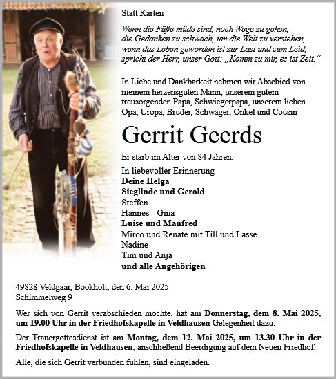 Gerrit Geerds