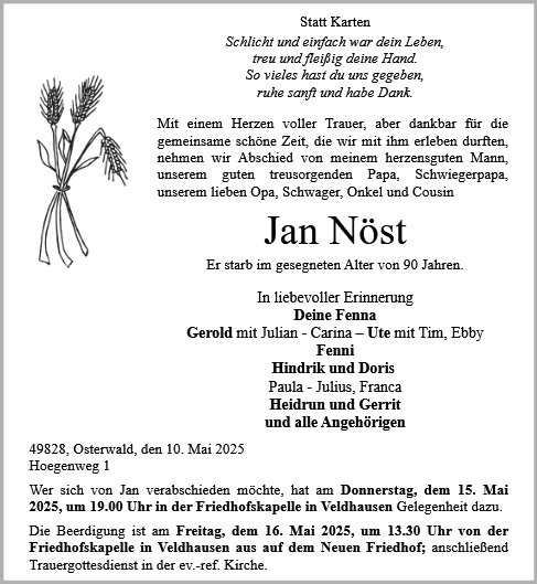Jan Nöst