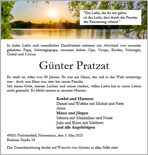 Günter Pratzat