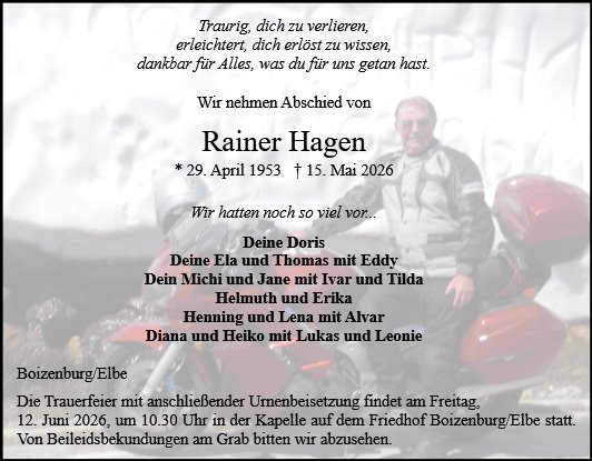 Rainer Hagen