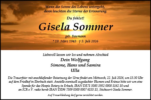 Gisela Sommer