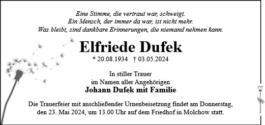 Elfriede Dufek