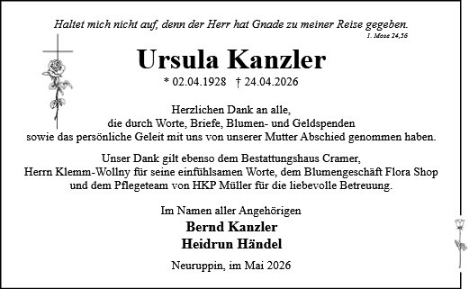 Ursula Kanzler