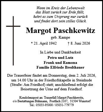 Margot Paschkewitz